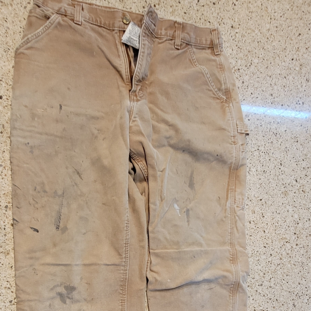 Flannel lined work pants